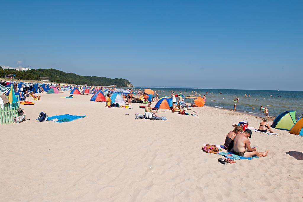 Strandhotel Seestern バーベ エクステリア 写真